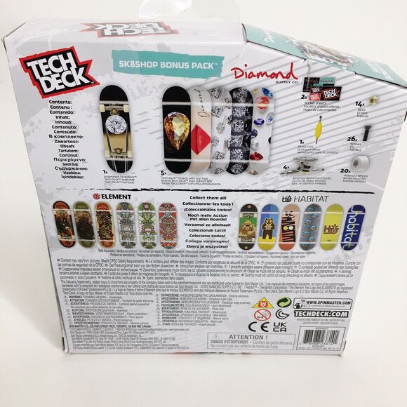 Limited Series Tech Deck Sk8shop Bonus Pack New Diamond Supply CO 6 Boards - Picture 5 of 5
